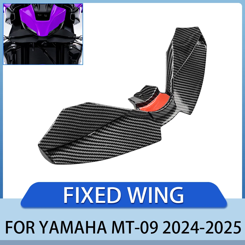 

Motorcycle Front Fender Aerodynamic Kit, For MT-09 MT09 SP 2024 2025 Front Fender Downward Force Exposed
