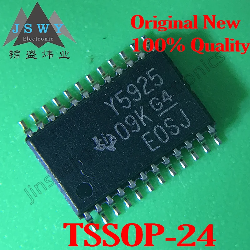 1 ~ 30 buah Chip TLC5925 ukiran Y5925 TSSOP-24 100% baru asli LED Chip Driver gratis pengiriman