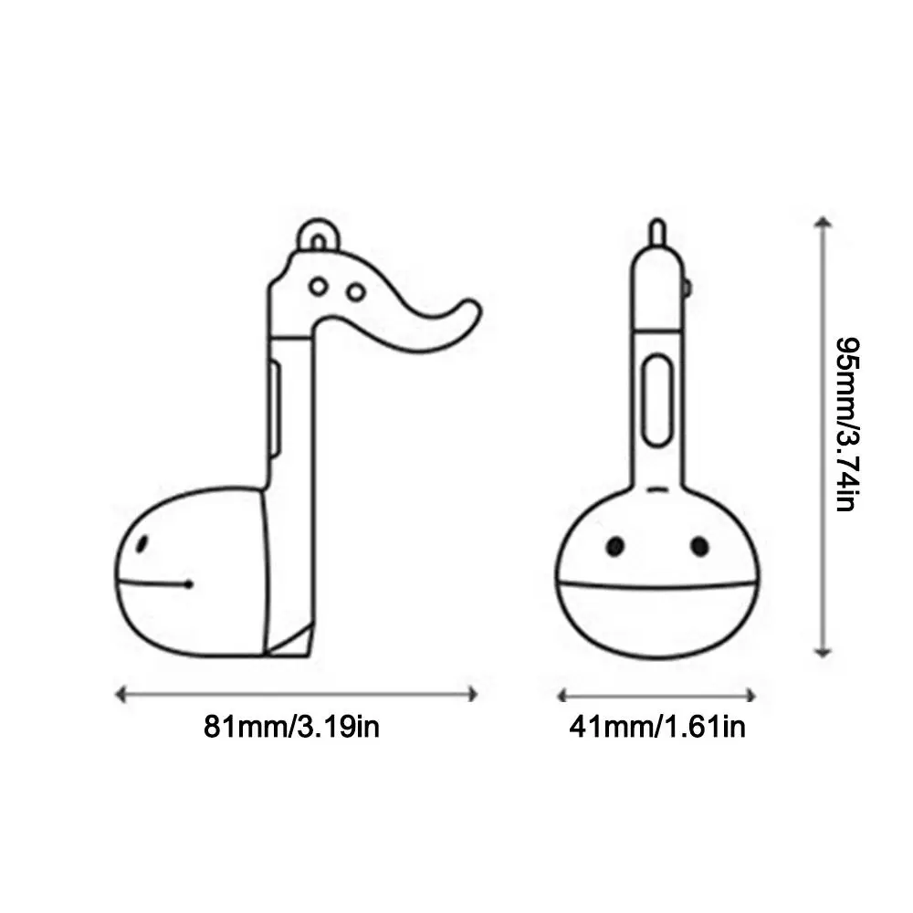 Girino de música elétrica dos desenhos animados com música carregamento usb girino eletrônico guitarra instrumento musical das crianças presente aniversário