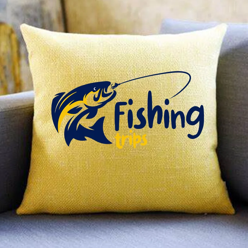 Outdoor Fishing Theme Heat-Adhesive Patches For Clothes DIY Print Iron-on Stickers For Clothes Vinyl Pattern