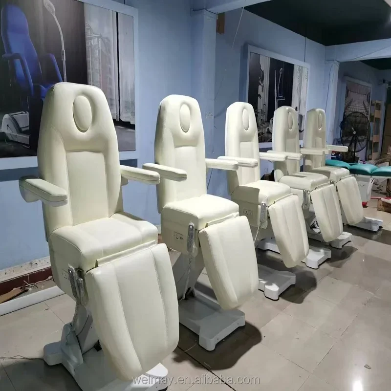 

Top Sales Electric Facial Beauty Salon Bed Slim Massage Lounge Chair Face Skin Care Furniture Bed