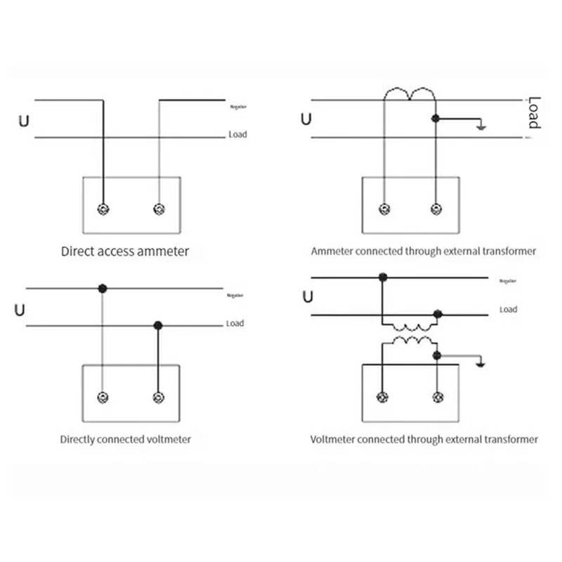 A005-85L1-HZ 사각 포인터 유형 AC 380V 아날로그 패널 주파수 측정기 테스터 게이지 헤르츠 표시기 45-55Hz 65X65mm
