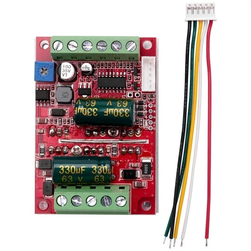 Three Phase DC Brushless Hall Motor Controller 6-60V 12V 48V 400W Motor Driver Board For Electric Vehicle Power Equipment