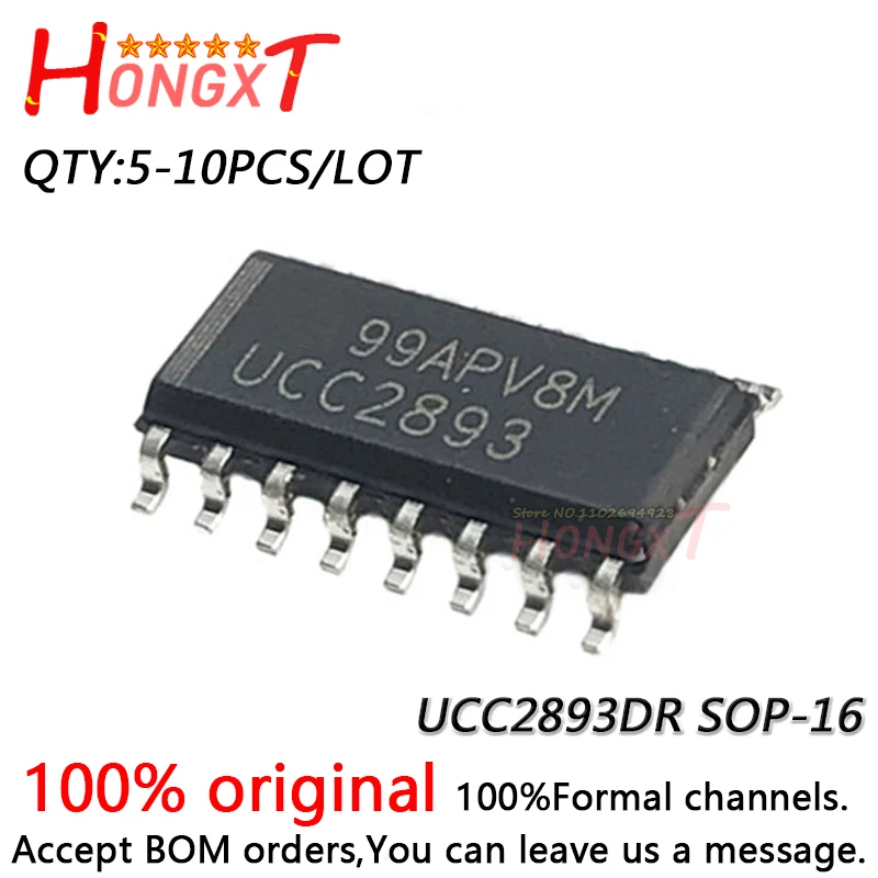 

5-10PCS 100% New UC2893 UCC2893 UCC2893DR SOP-16.Chipset