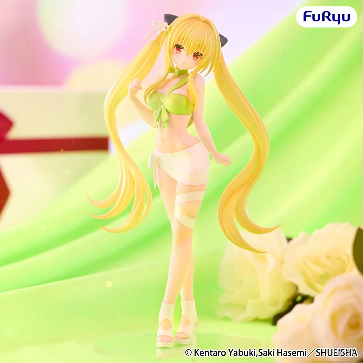 In Stock FuRyu Darkness Goldenly To LOVE-Ru BiCute Ribbons Exquisite Detailed Premium Anime Collectible Figure For Fans Display