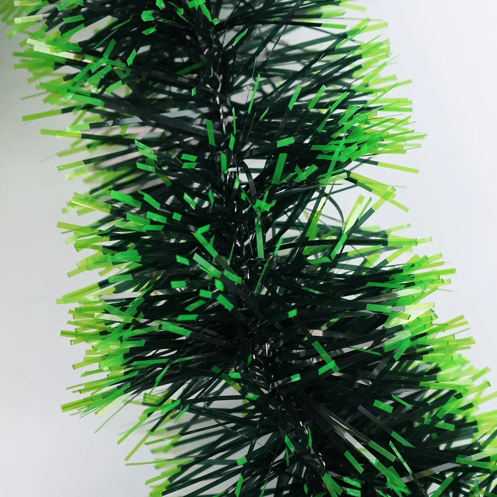 Kerst Groene Riet Linten Garland DIY Kerstboom Ornamenten Groene Riet Linten Krans Opknoping Hangende Home Party Decoratie