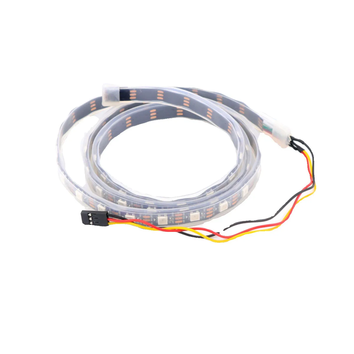 1~30Pcs 5V 1M Programmable Dream Color RGB LED Strip Compatible With Arduino UNO Flowing Light Effect For Maker DIY Projects