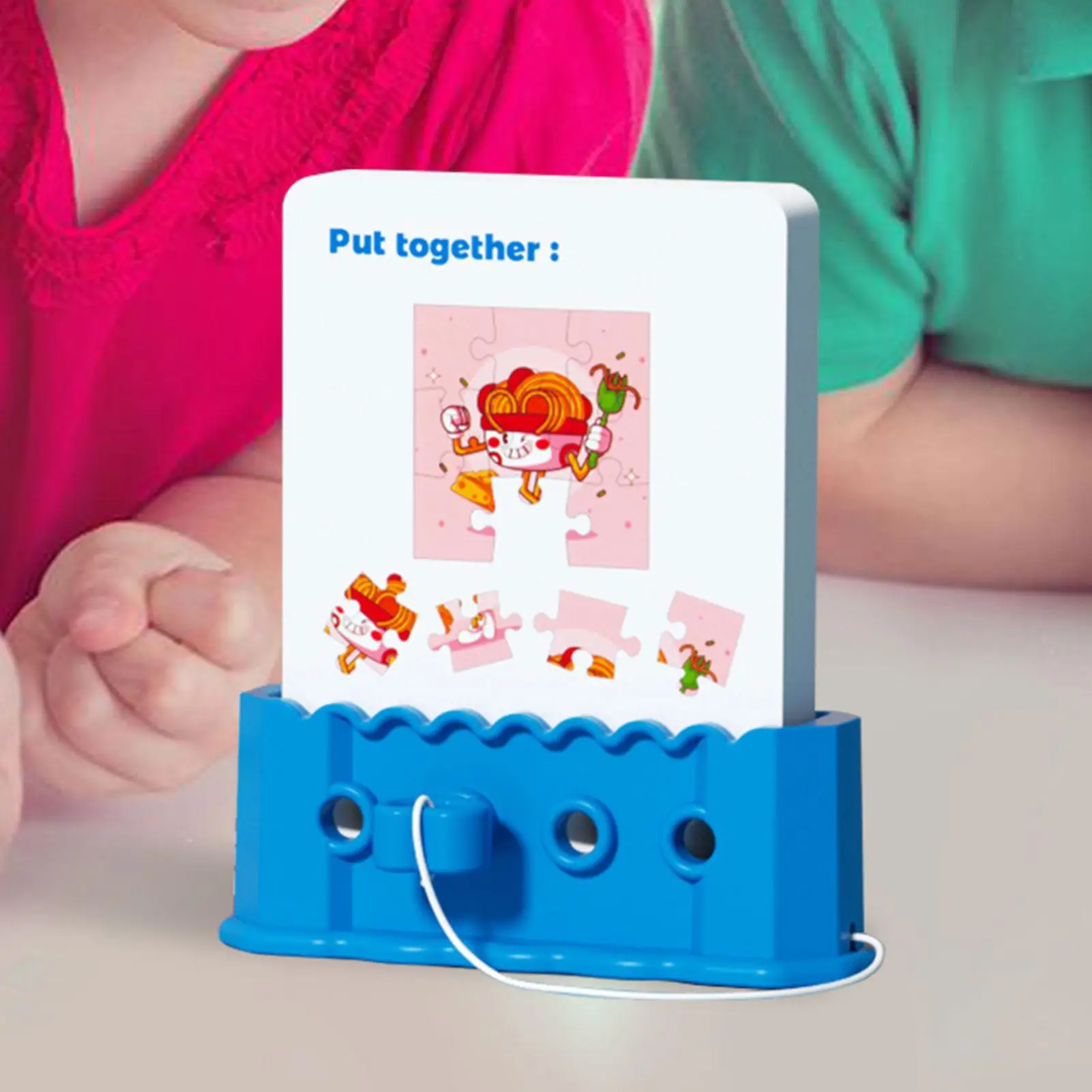

Educational Cards For Kids Key Rope Interactive Kindergarten Classroom Learning Card Interactive Key Rope Logic Game Education