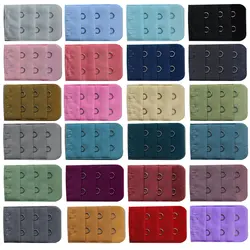 3.2cm Bra Extension Buckle Three Row Two Buckle Extension Stainless Steel Adjustable Buckle Extender Strap Extension Hooks