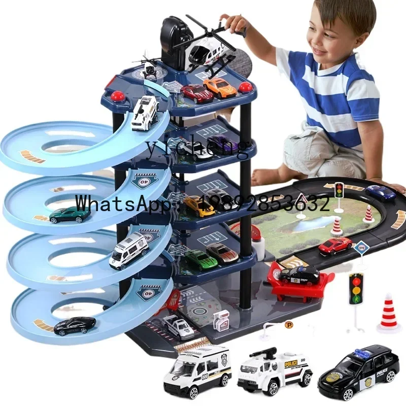 ABC  Birthday Gift for Boy Car Fire Police Baby Puzzle Multifunctional