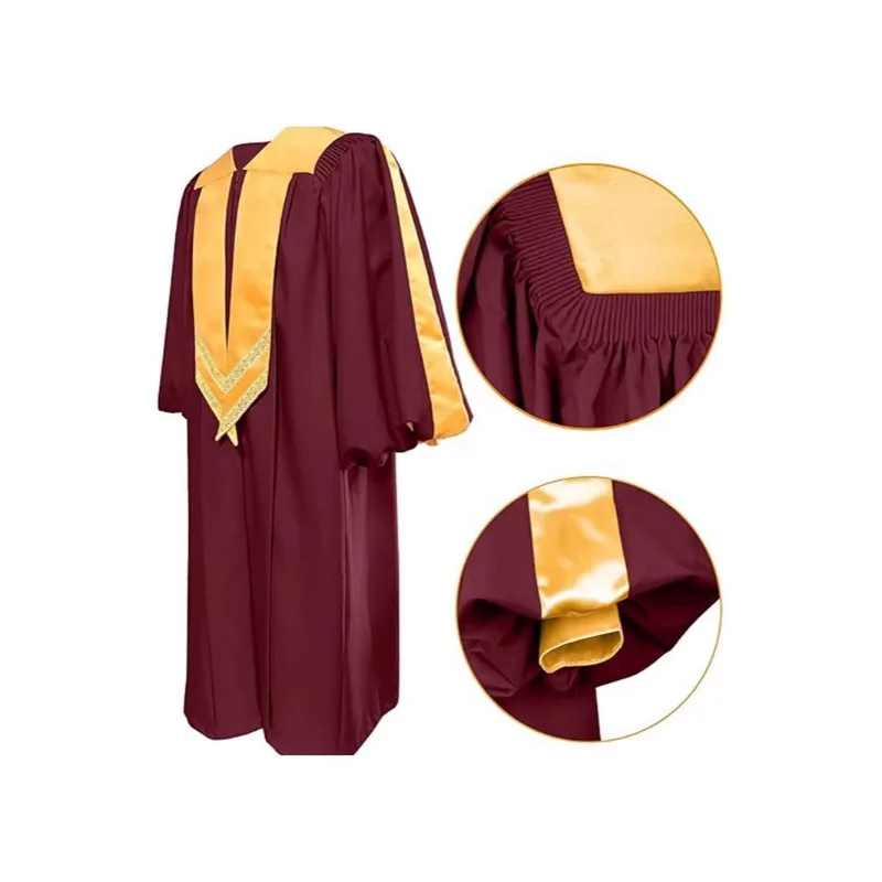 

Festive Robes Church Uniform Dresses Religious Clothing Priest Singing Clothes Hymn Robes Holiday Cosplay Costumes