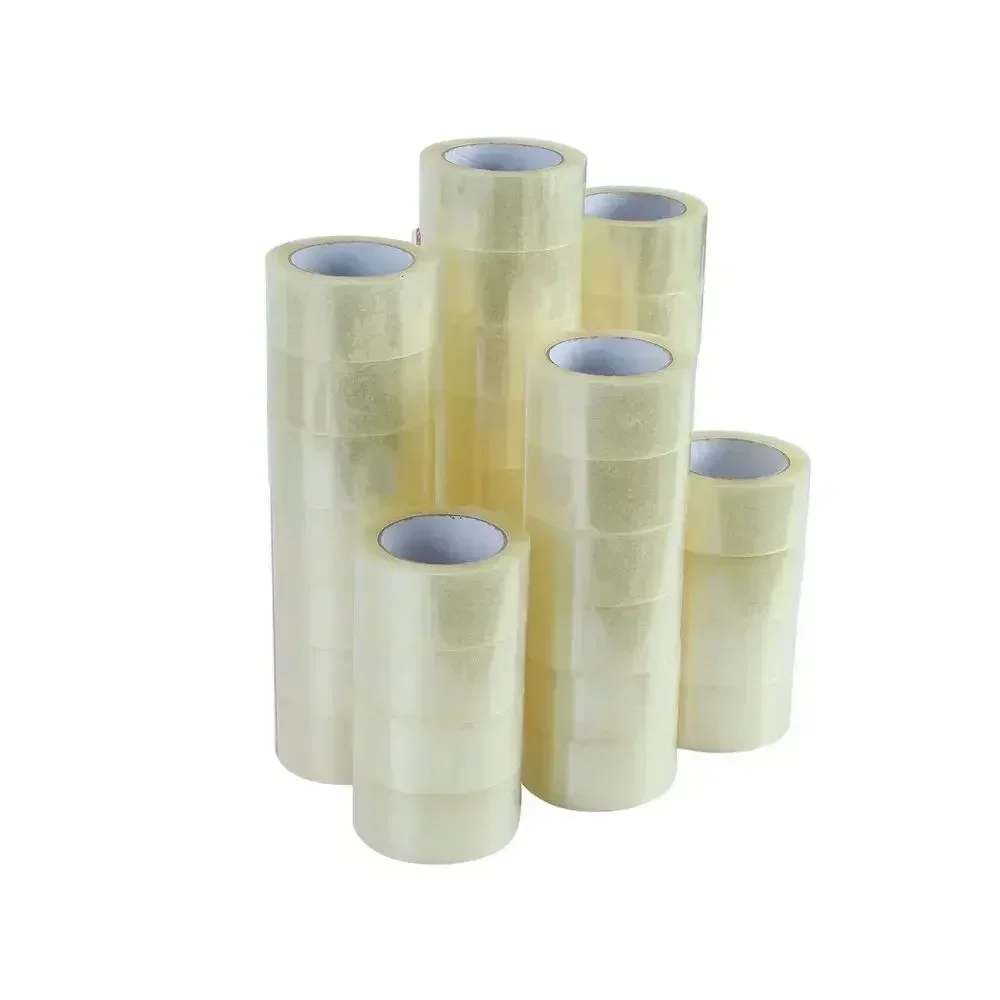 72 rolls Carton Sealing Clear Packing/Shipping/Box Tape- 1.6 Mil- 2