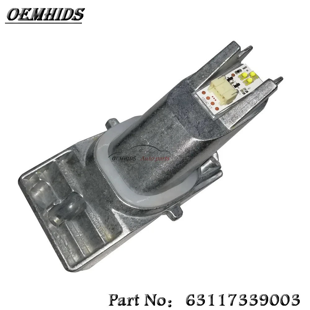 وحدة OEMHIDS LED DRL 63117339003 63112450410   ل 2013-2014 F01 F02 7 سلسلة LCI عيون الملاك 16089-1 12 فولت 9 واط أجزاء الإضاءة