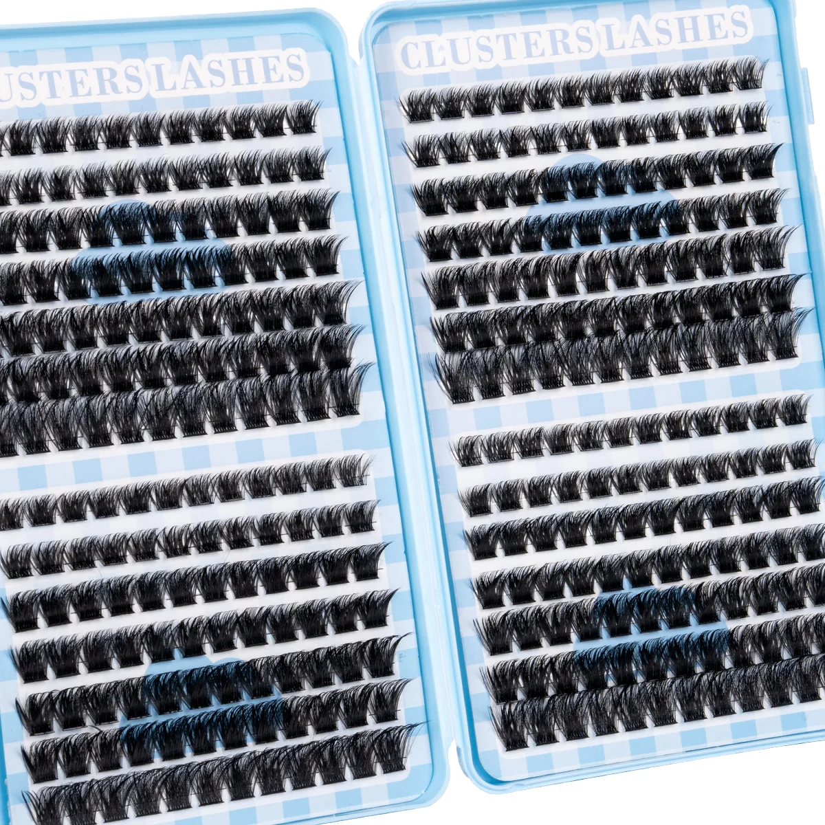 Lashes Cluster DIY Lash Extension Mixed Tray Clusters Eyelashes Soft Natural Individual Lashes Reuseable With Lash Tweezer