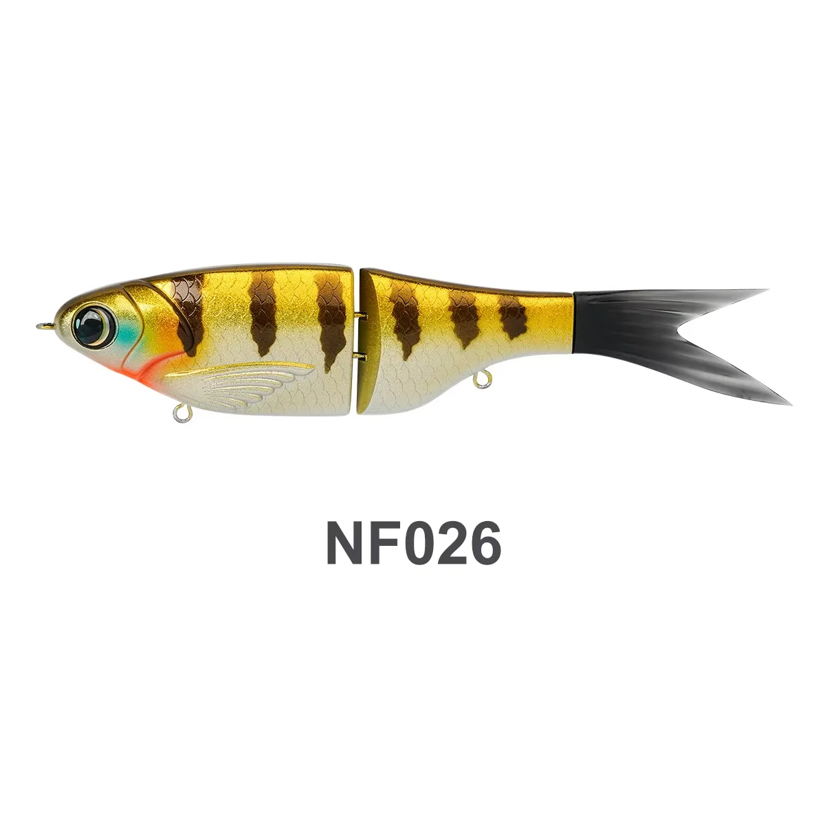 Noeby Amata Glide Swimbait Soft Lure 215 mm 73 g langsam sinkende Silikon-Wobbler für Pike Bass Shad Glide Swimbait Angelköder