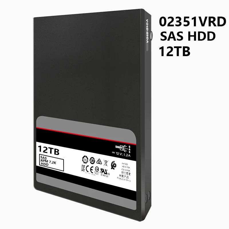 

New 12TB HDD 02351VRD 7.2K NL SAS 3.5inch Hard Drive HDD For Hua-Wei OceanStor 2600 V3