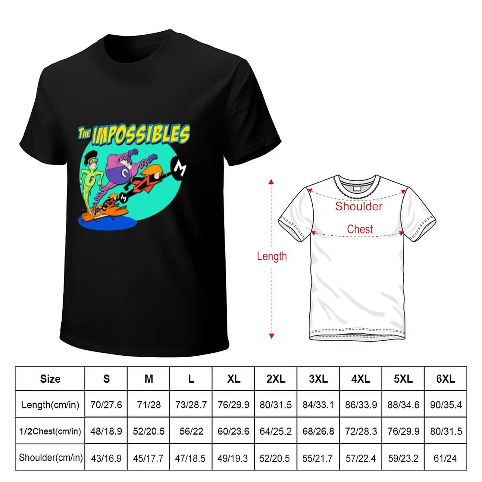 The Impossibles T-Shirt Blouse vintage clothes aesthetic clothes mens tall t shirts