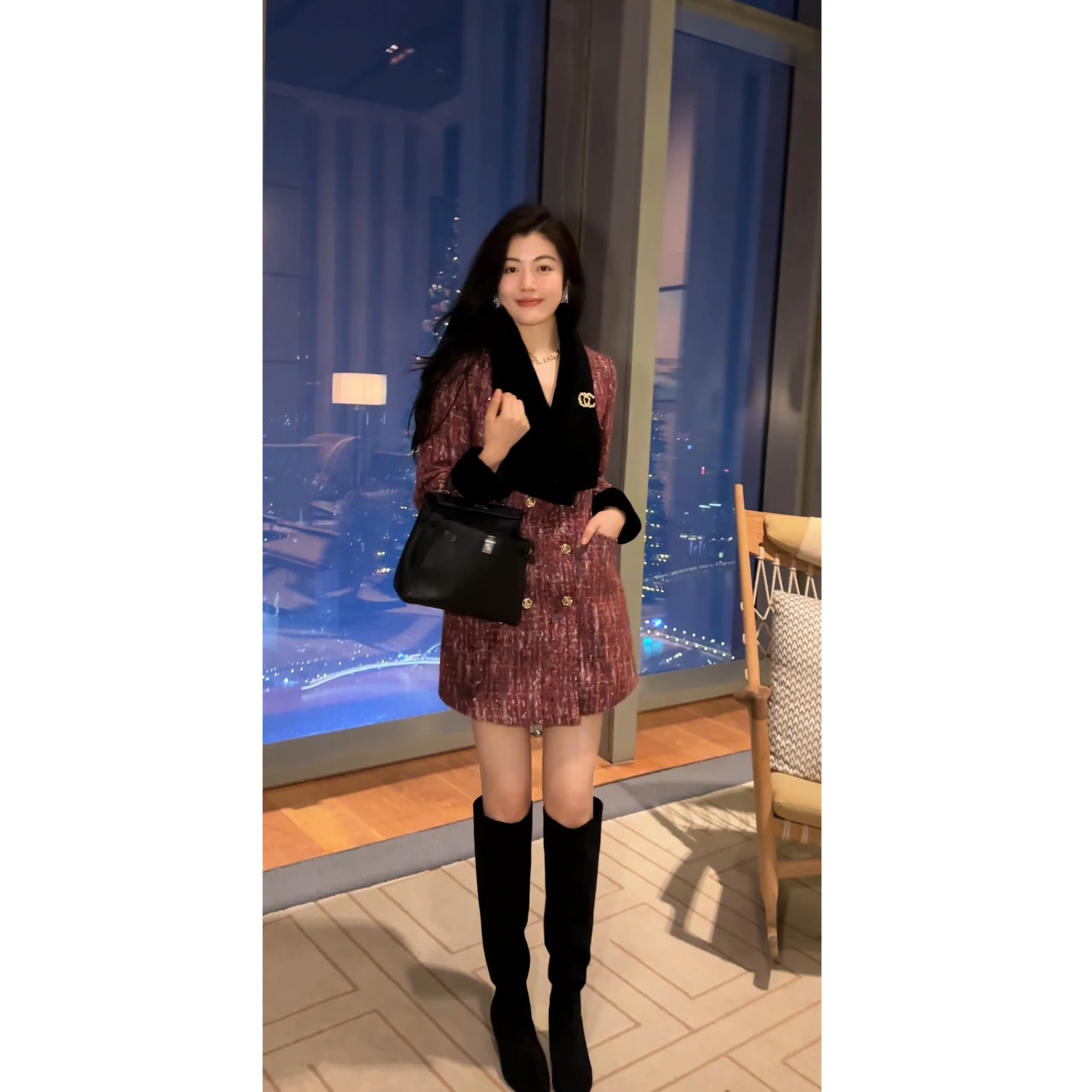 

Nico Winter New Purple Color Blo Design Du down Jaet средней длины, белое теплое модное женское пальто с перьями Du