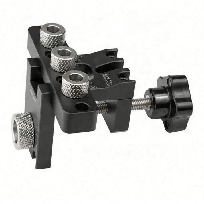 Woodworking Doweling Jig Drill Guide Wood Dowel Pocket Hole Puncher Locator Tool Drilling Positioner Directional Drill Locator