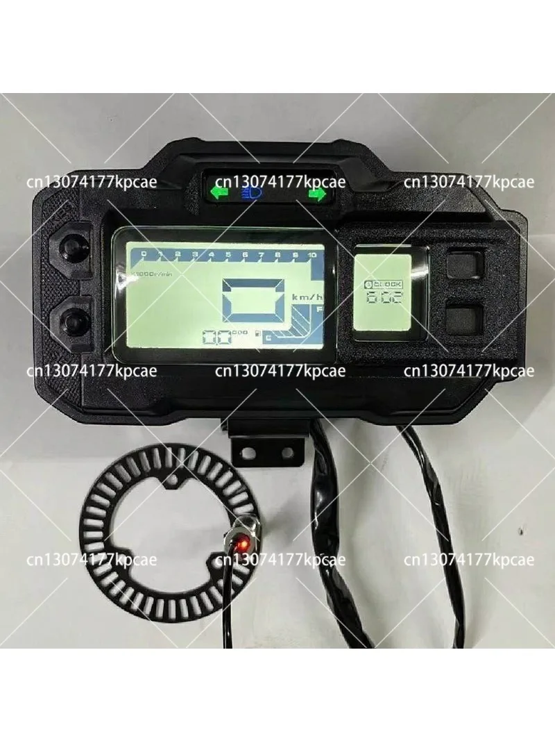 Universal LCD Display Instrument Speedometer Odometer Tachometer Fit for TANK Motorcycle Motorbike Scooter 200CC LCD Instrument