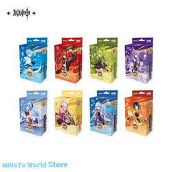 MiHoYo Official Original Genshin Impact Character Genius Invitation TCG Battle Card Pre Assembly Card Pack Collection Xmas Gifts