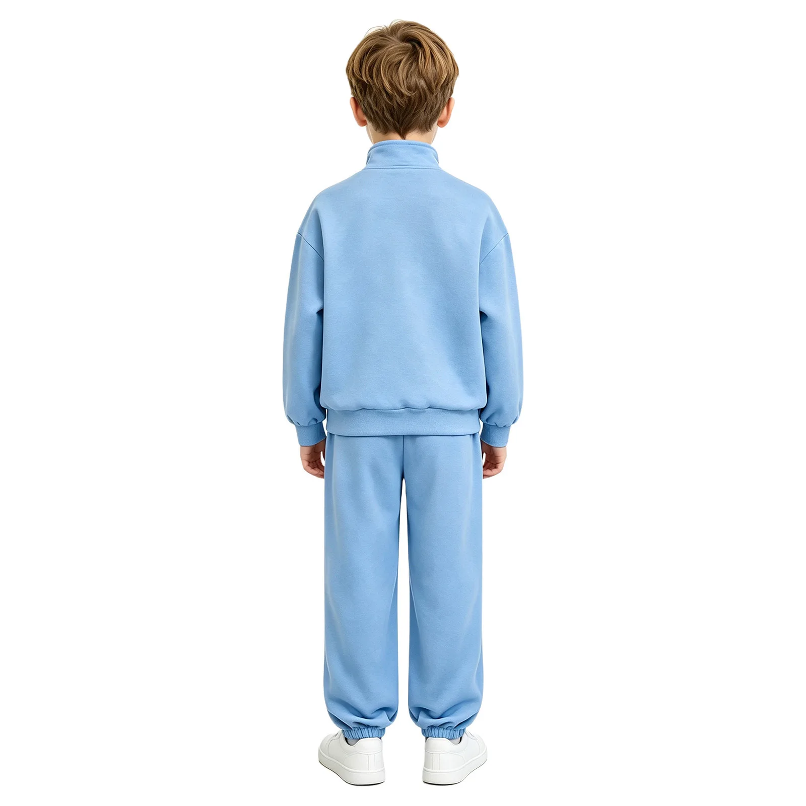 Children Post-surgery Adaptive Clothing Zipper Jacket Top with Pants Hand Foot Fractures Rehabilitation Special Needs Outfit