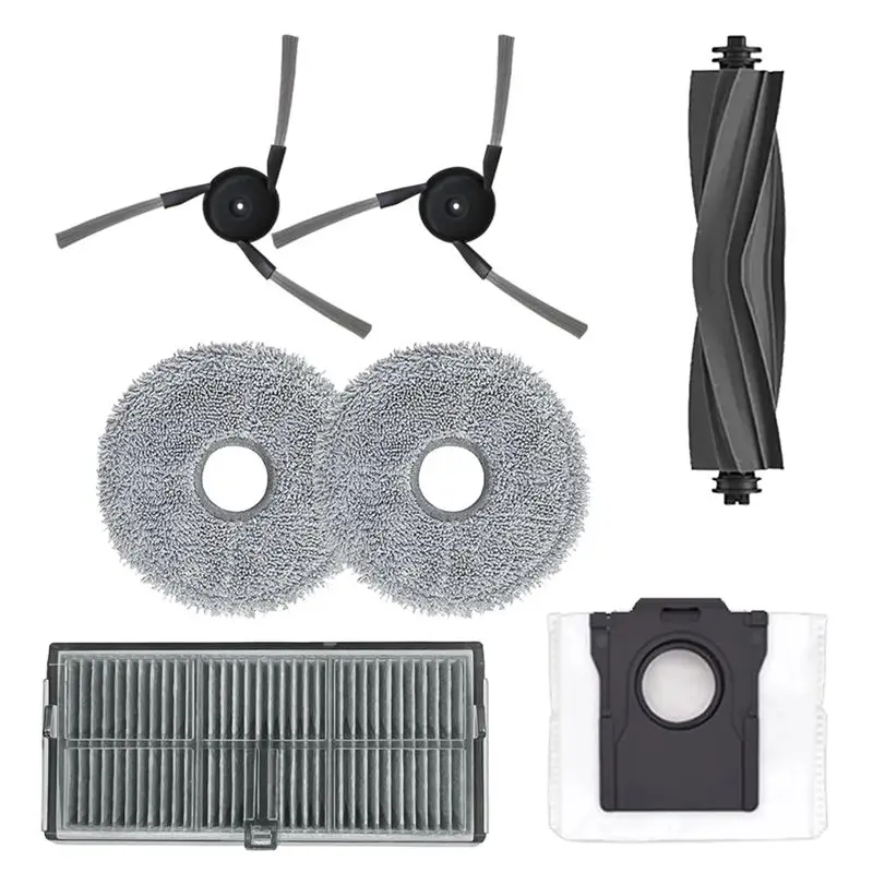 Y51A-For Dreame X40 Ultra/ X40pro Accessories Main Side Brush Filter Mop Pads Rags Dust Bag Robot Vacuum Spare Parts