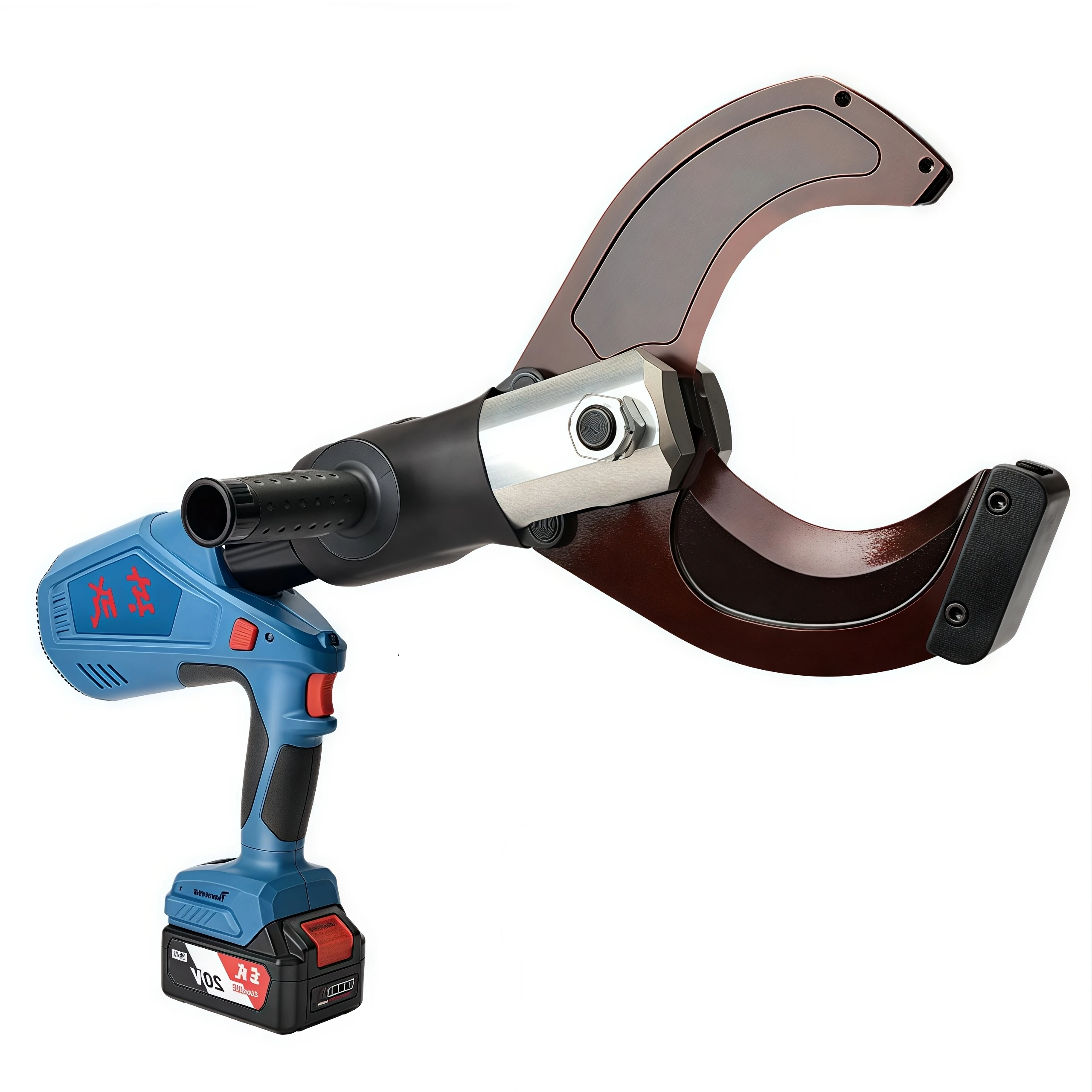 

Беспроводной гидравлический кабельный резак Dongcheng 20 В DCYJ120E — усилие резки 140 кН, емкость 120 мм, включает 2 зарядных устройств емкостью 4,0 Ач