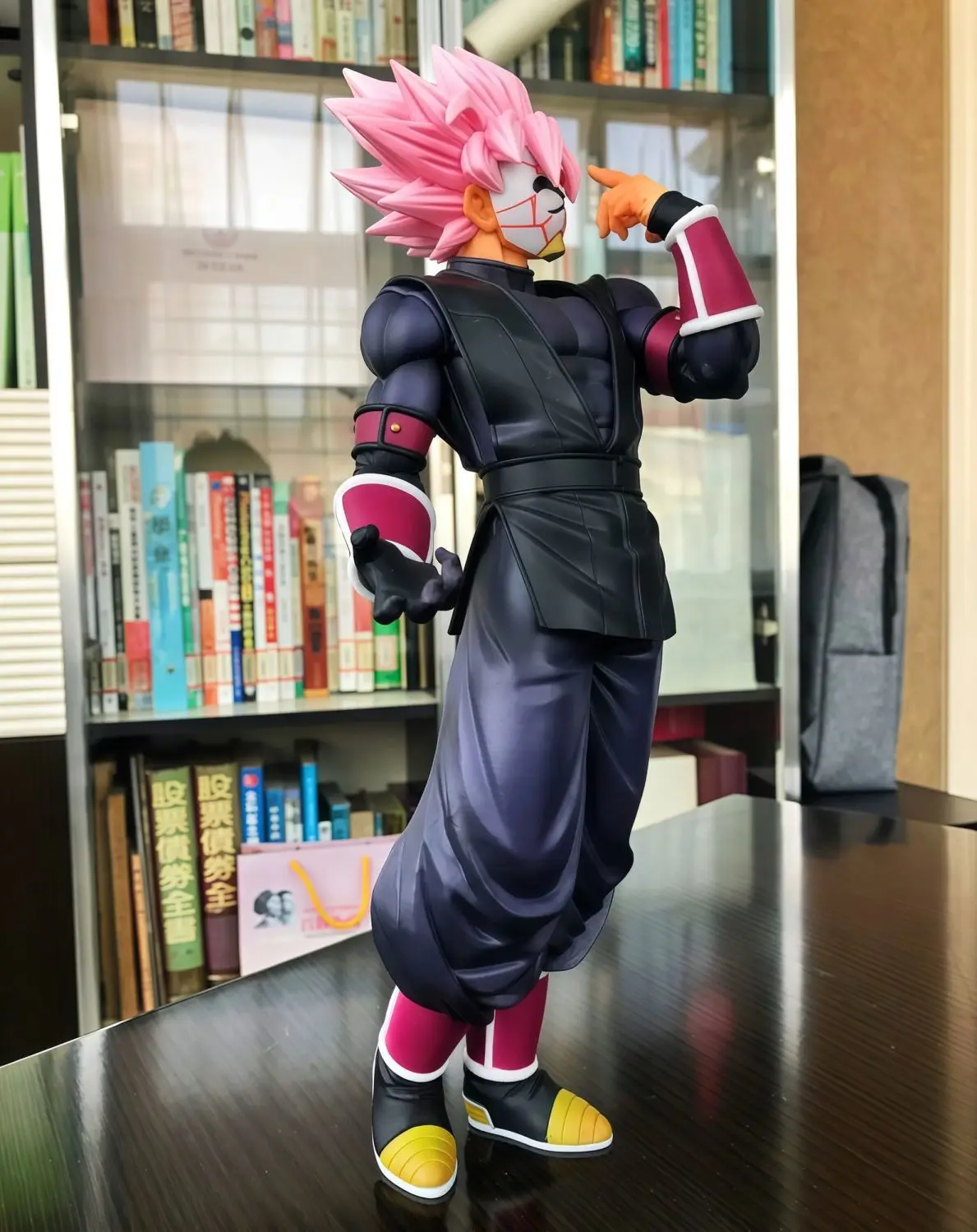 سوبر لعبة دراغون بول أبطال الشكل Zamasu الأسود غوكو 25 سنتيمتر PVC عمل أرقام GK تمثال جمع نموذج لعب للأطفال هدايا #3