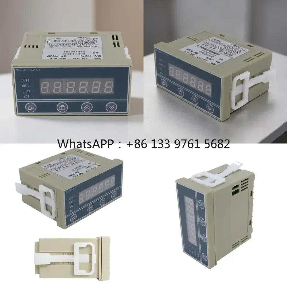 WSQ Digital Belt Scale Controller 6 Digit Red Led Display High Accuracy 0.05% Modbus RTU Rs485 Communication Weighing