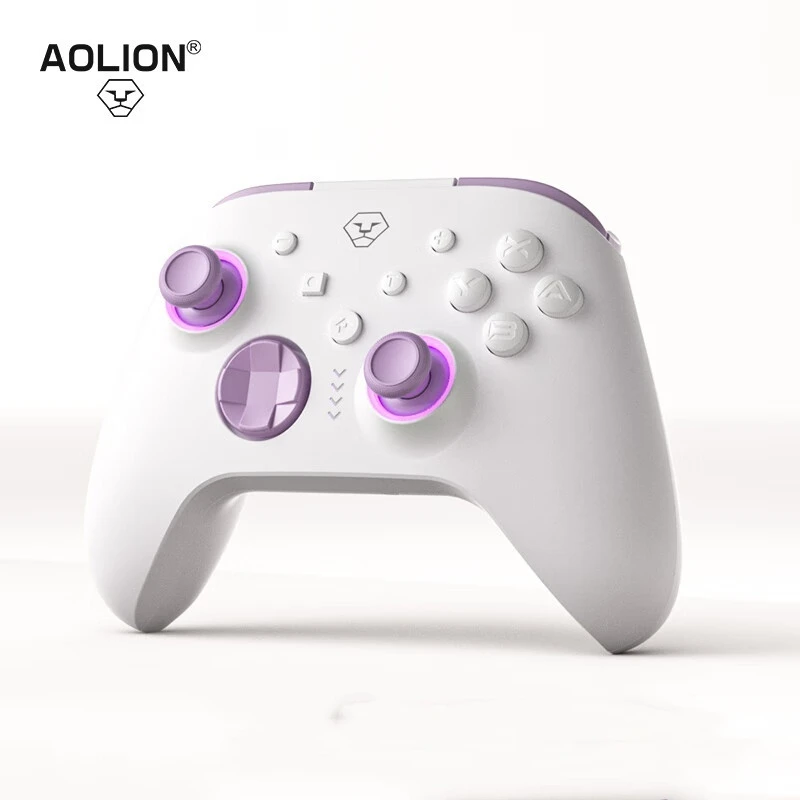 Aolion Wireless Bluetooth Dual Vibration Gamepad For Nintendo/Switch/Lite/Oled Pc/Ios/Andriod Gamepad Boyfriend Gift