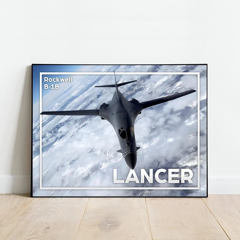 Cool Aviation Aircraft Fighter Interceptor Posters and Prints Canvas Printing Wall Art Picture for Living Room Home Decor Gifts