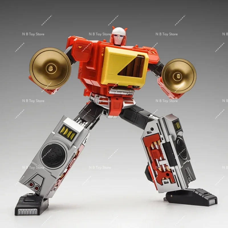 KFC Transformation Blaster P-4A P-4A ++ P-4a + P4a + สีส้มสีแดง Blaster MP สัดส่วน G1 Doubledeck Action Figure
