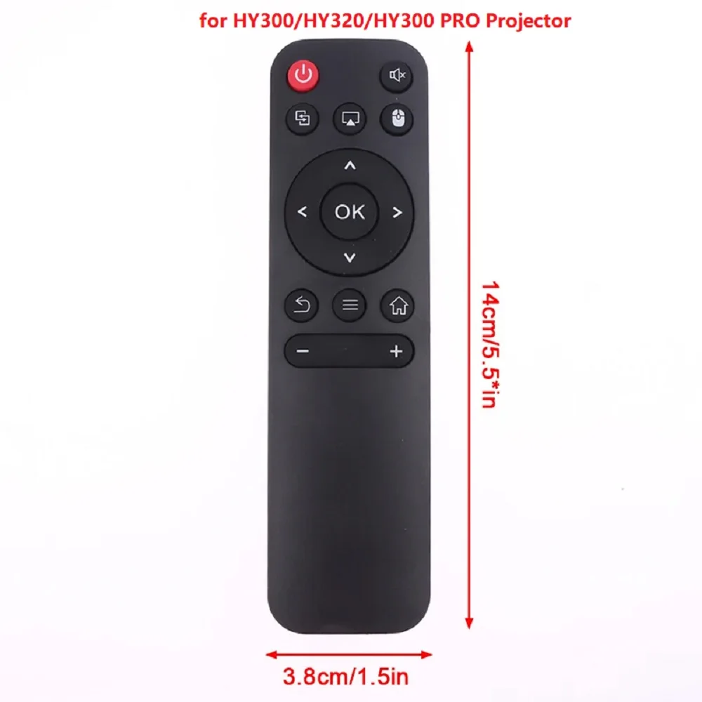 Suitable For HY320MINI/HY300 PRO Projector Original Remote Control High-Definition 4K Portable Mini Projector Remote Control