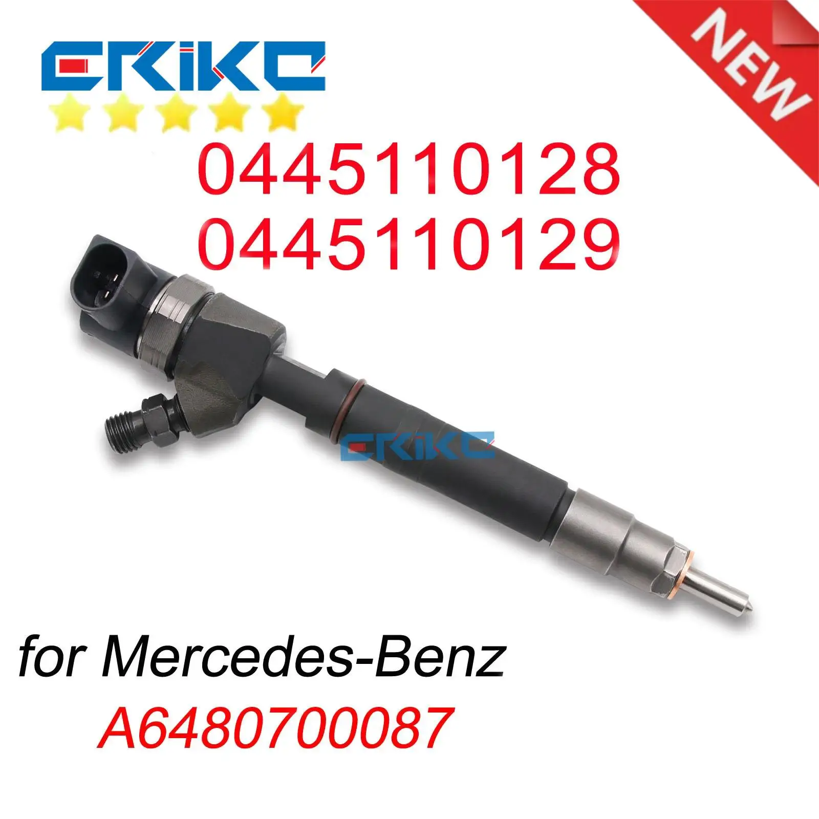 

0445110128 0445110129 Common Rail Injection Jet A6480700087 Diesel Injector Nozzle Sprayer for Bosch Mercedes-Benz 6480700087