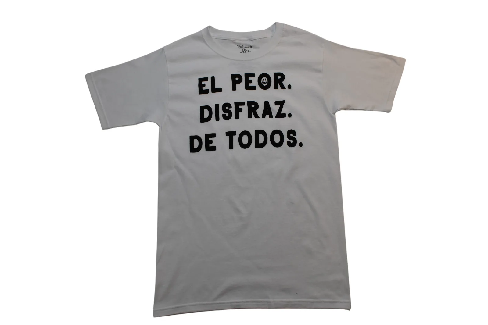 Walnut 39Th Mens El Peor Disfraz De Todos Funny Halloween T Shirt Nwt S L Xl