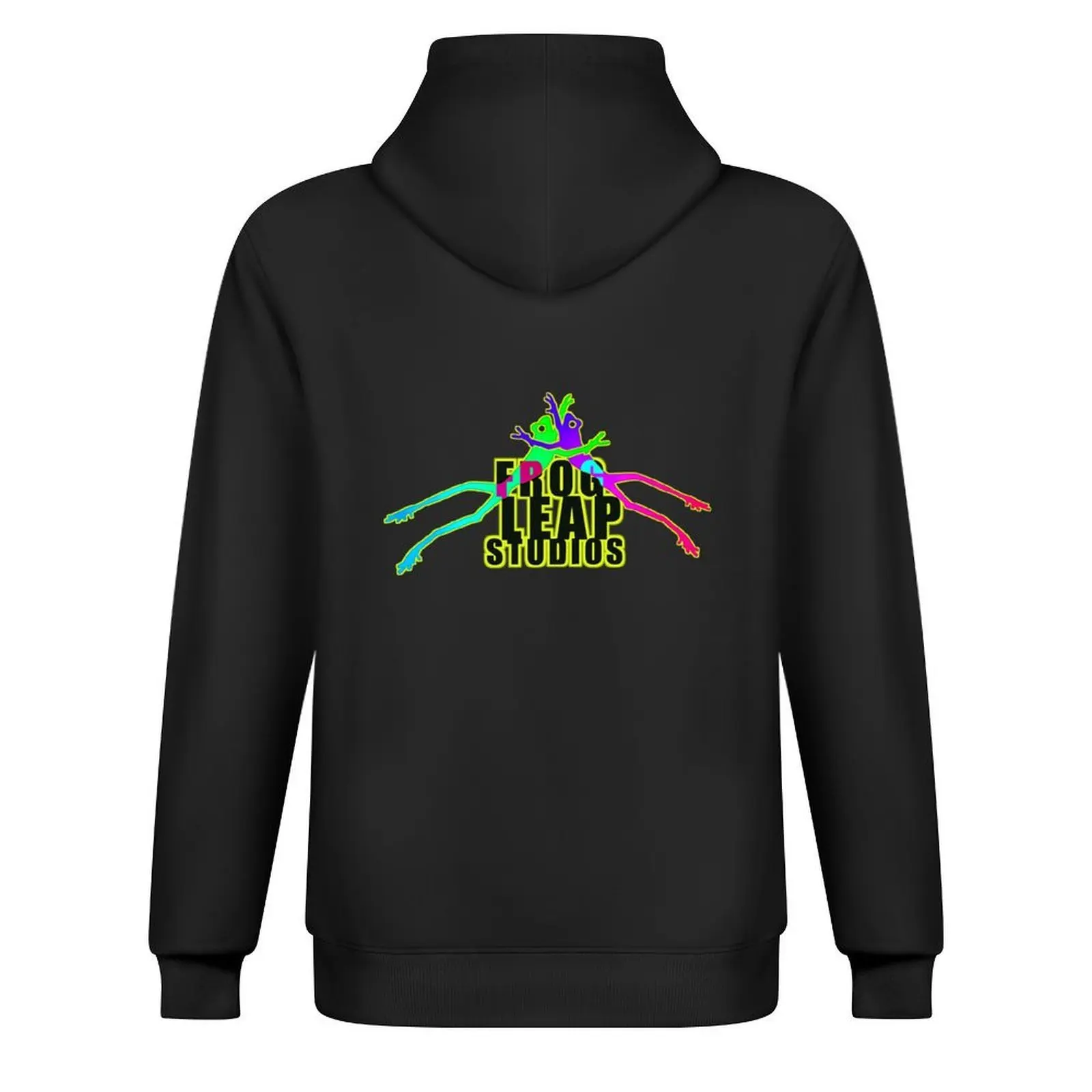 Fan art frog hug rainbow Frog Leap Studios FLS Leo Moracchioli Hoodie men's sweat-shirt set fashion men men wear hoodie graphic