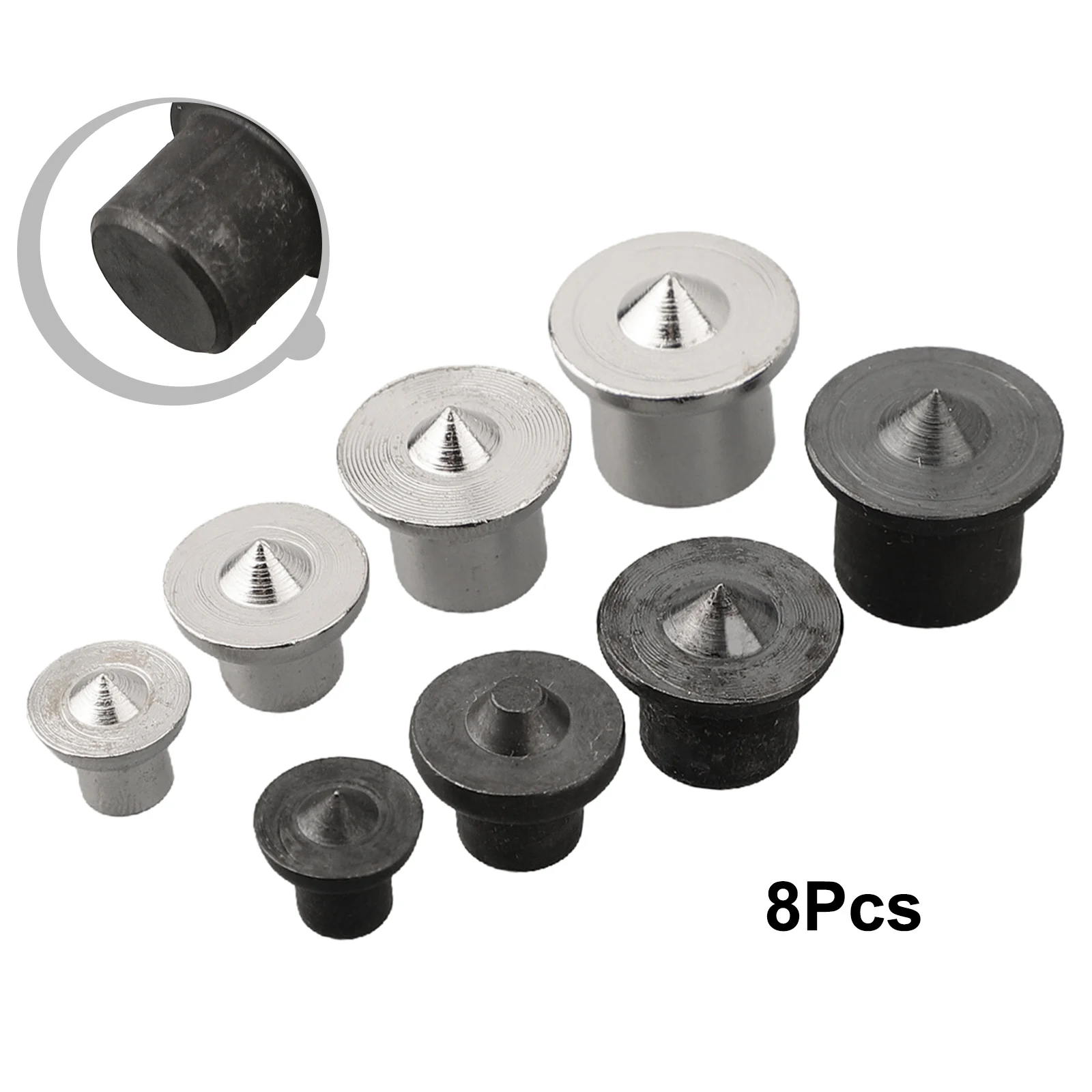 Perni di riferimento in acciaio inossidabile centri strumento per fori di perforazione tassello solido Tenon Center trapano per legno accessori per utensili elettrici
