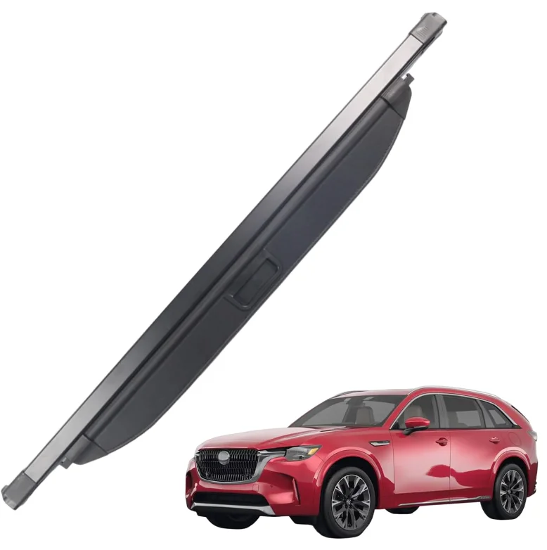 

Car Accessories 2024 Retractable Cargo Cover Car Parcel Shelf for Mazda CX-90 2024