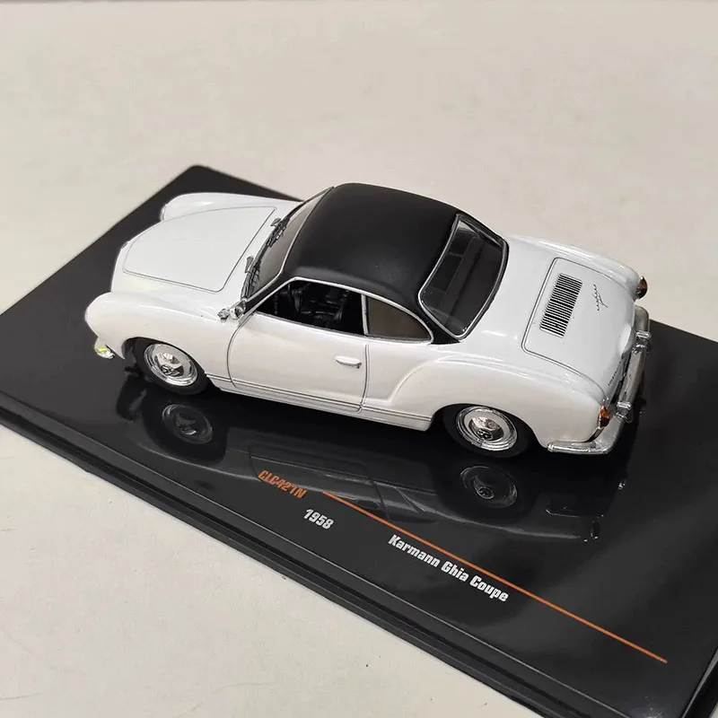 

IXO 1/43 Karmann chia 1958 Alloy Simulation Car Model Static Collection Decorated Holiday Gifts Toys Souvenir Gift