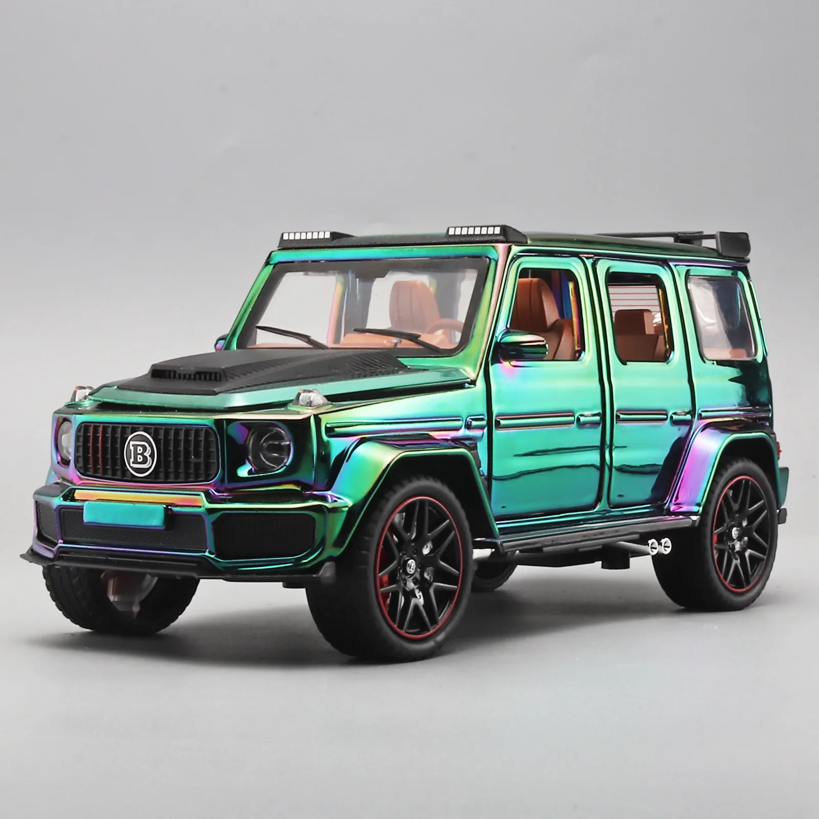 1:32 Mercedes-Benz G800 Electroplating plate SUV Alloy Off Toy Scale Car Model Diecast Metal Sound＆Light Children Toy Car