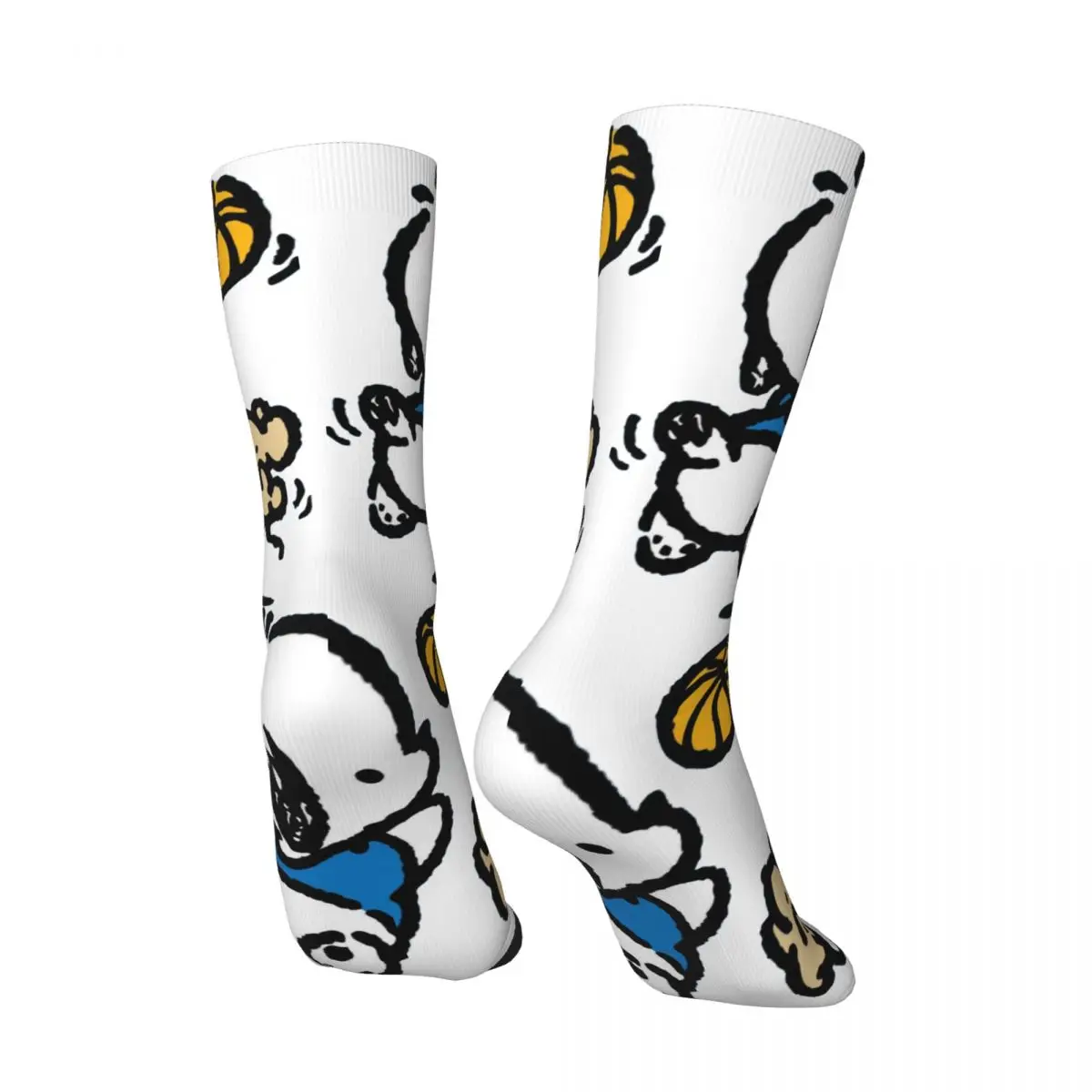 Funny Crazy Sock for Men Disney Exclusive Hip Hop Vintage Pochacco Happy Quality Pattern Printed Boys Crew compression Sock