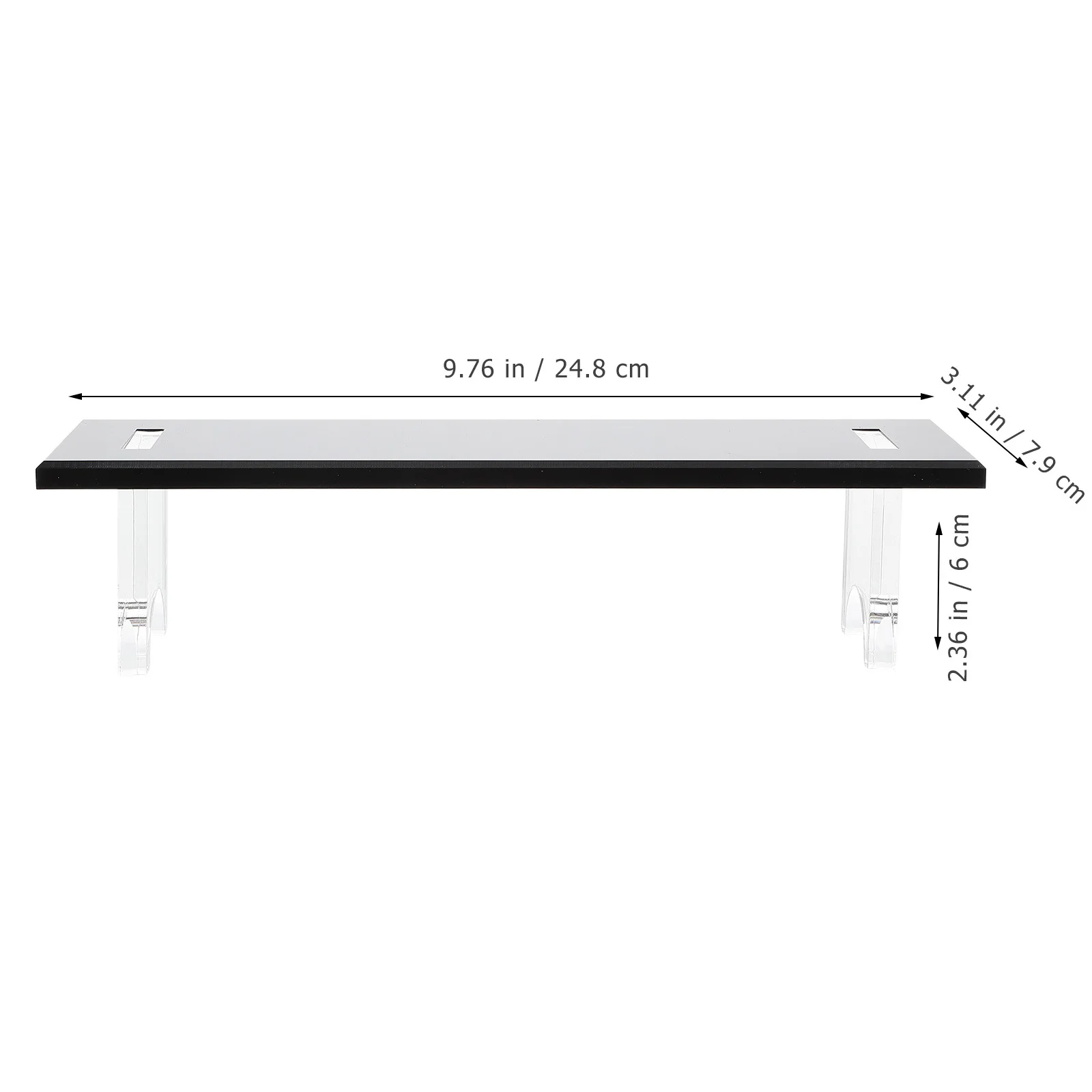 

Lightsaber Display Bracket Reinforced Acrylic Sword Storage Rack Durable Sword Display Stand Collector Showcase