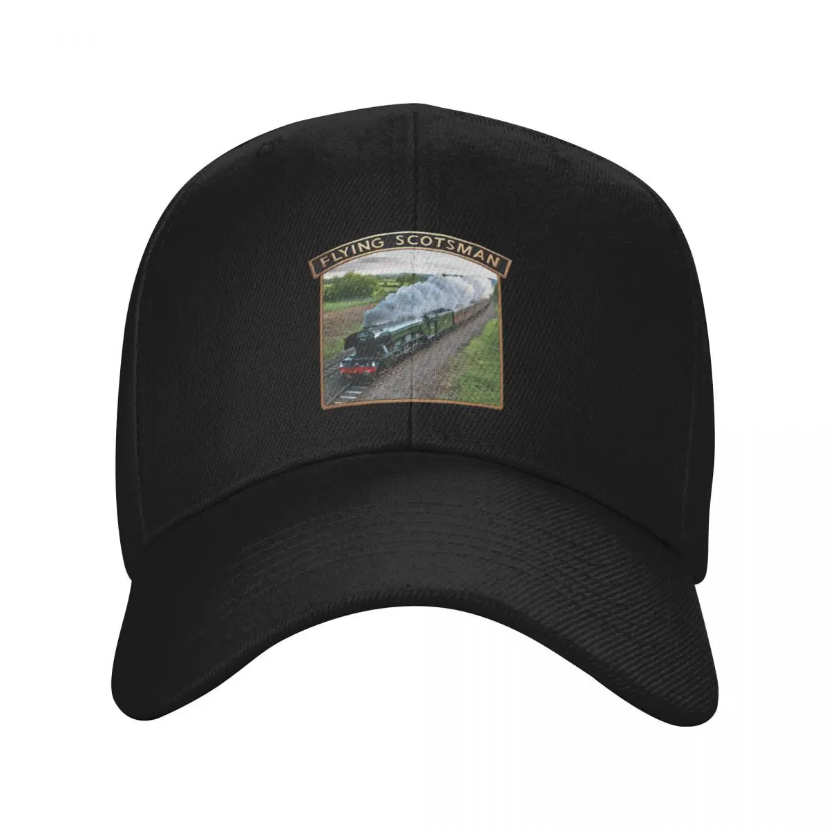 Flying Scotsman And Nameplate Baseball Cap Dropshipping Hat Man Luxury Baseball For Men Women's