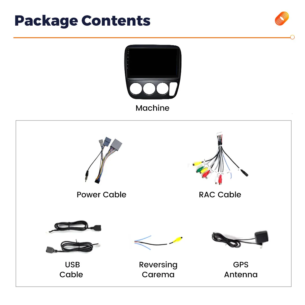 Android 14 Autoradio For Honda CRV CR-V 3 1997-2001 Car Radio Multimedia Audio Player GPS Navigation Stereo 2din Carplay No DVD