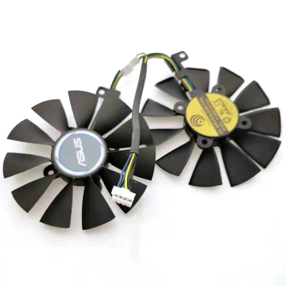 

PLD09210S12HH 12 В 0,4 А 87 мм Вентилятор VGA для ASUS GTX1050TI GTX1060 GTX1070 RX480 Вентилятор охлаждения видеокарты