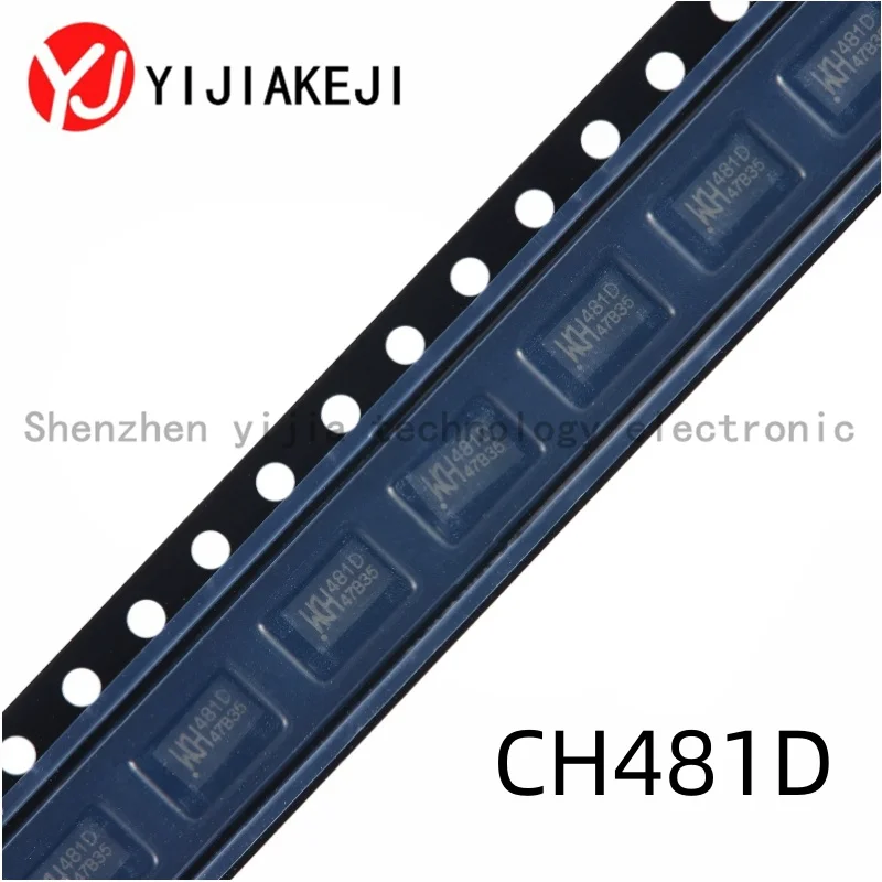 5pcs New original CH481D QFN-20 2 differential channel four pole double throw ultra high speed analog switch chip