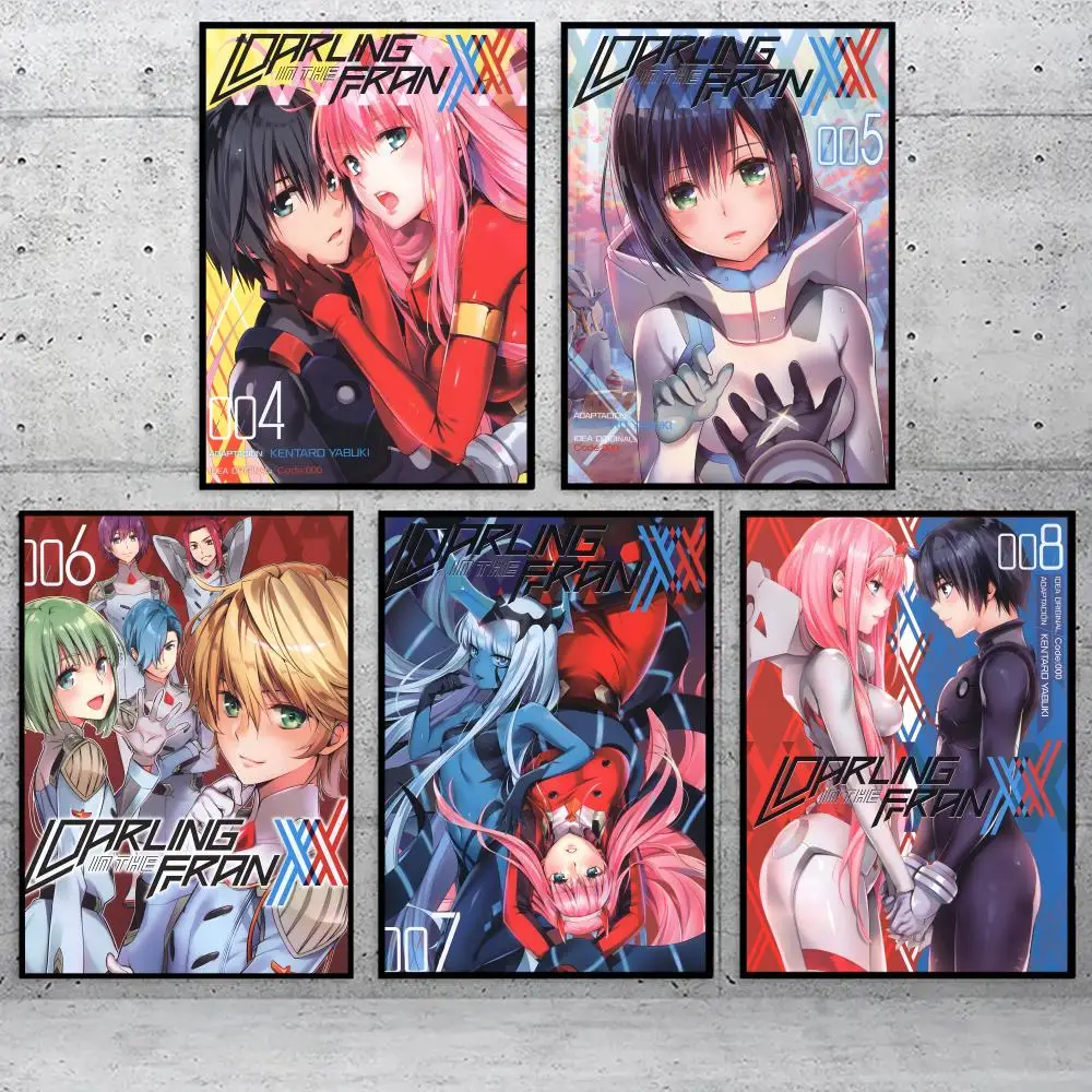 

D-DARLING In The FRANXX Poster Living Room Bedroom Canvas Wall Art Print Mural Home Decor Gift Unframed Decoration