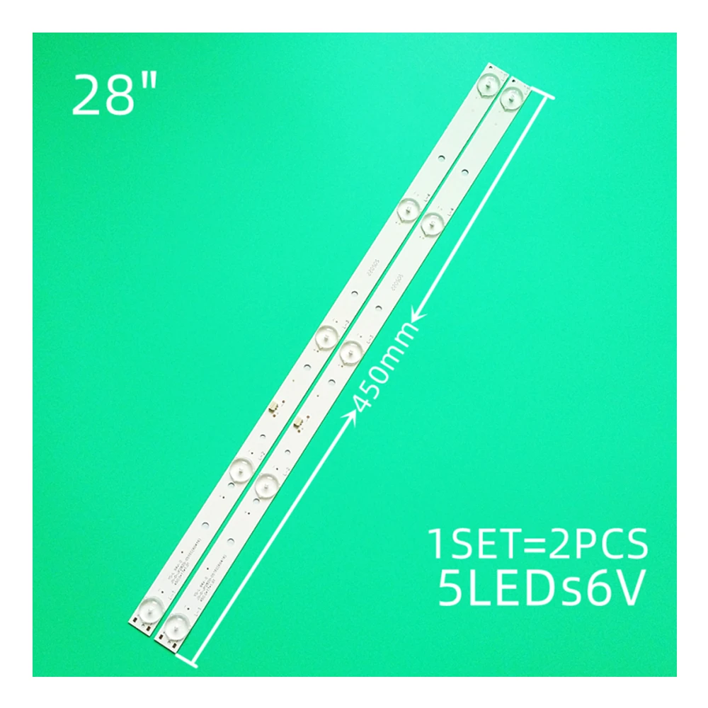 LED Backlight strip for Fusion FLTV-30B100 Erisson 28les81t2 BBK 28LEM-1044/T2C JS-D-JP2820-051EC(60416) E28F2000 D28-F2000