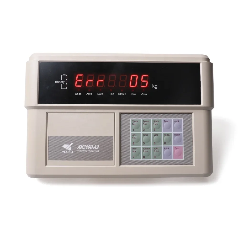 XK3190-A9 OEM high precoisoin large storage capability LED display weighing controller indicator